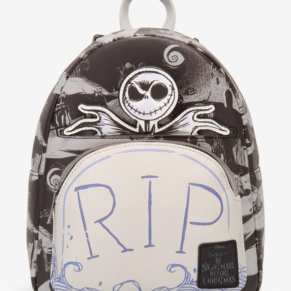 Disney Nightmare Before Christmas Baby Bag - Black and White - Picture 1 of 1